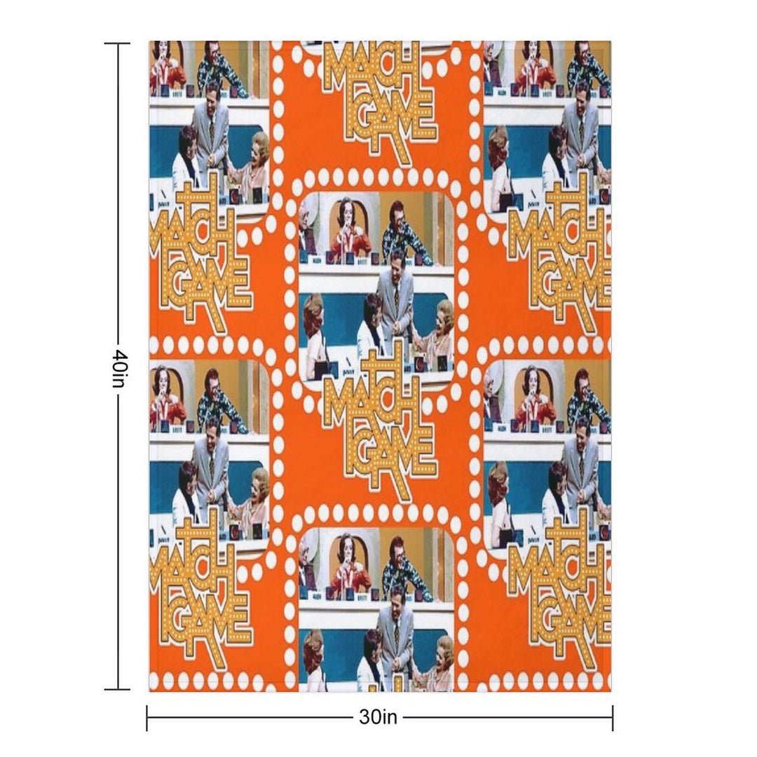 Match Game Cast Tribute Easy Care Throw Blanket