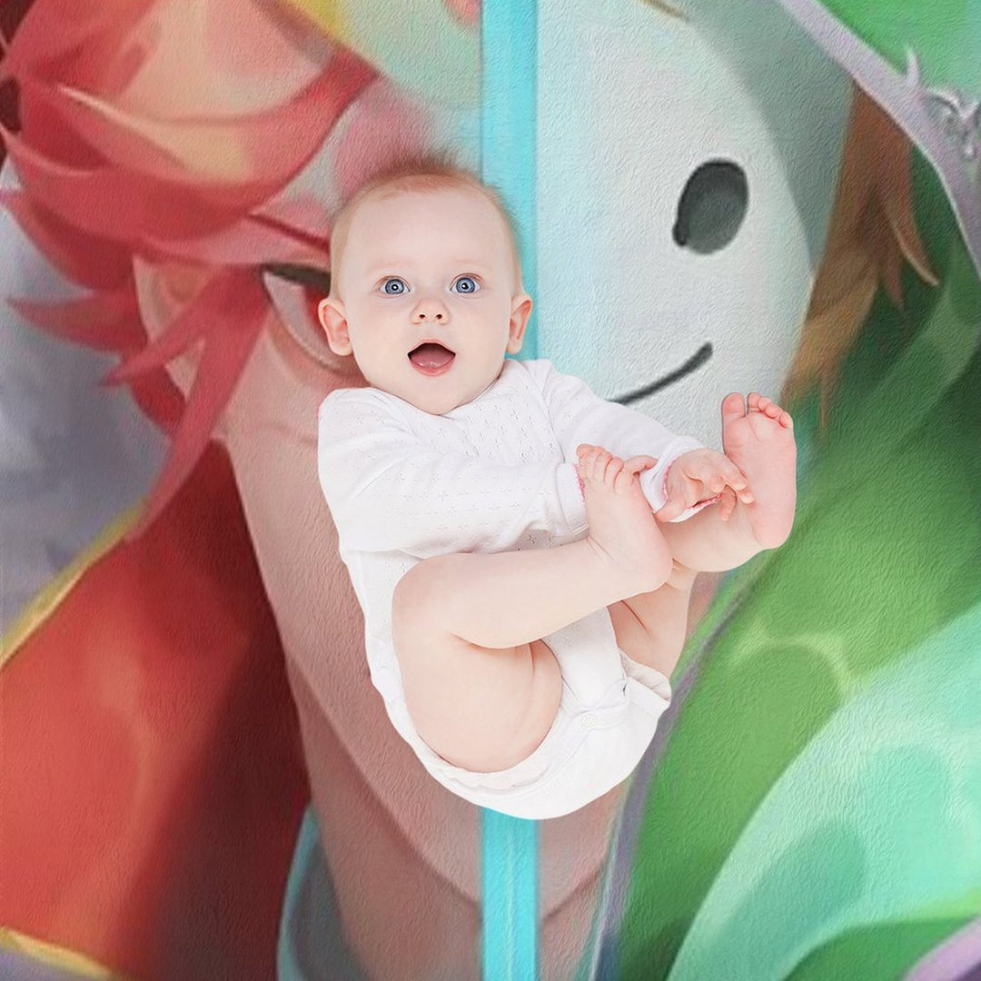 Technoblade Vs Dream Duel Gift-ready Throw Blanket