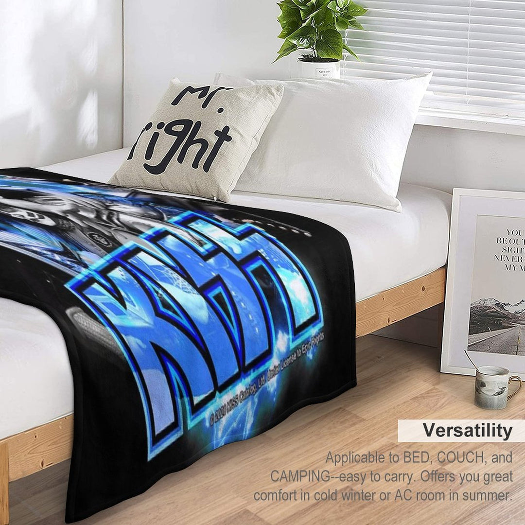 KISS ® The Band - All Members Electric Anti-pilling Throw Blanket