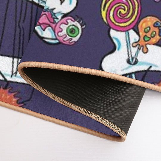 Scary & Funny Halloween 2025  Slip-Resistant Bath Mat