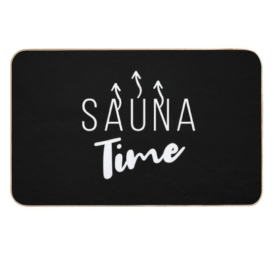 Sauna TIme Wellness  Dirt-Trapping Bath Mat