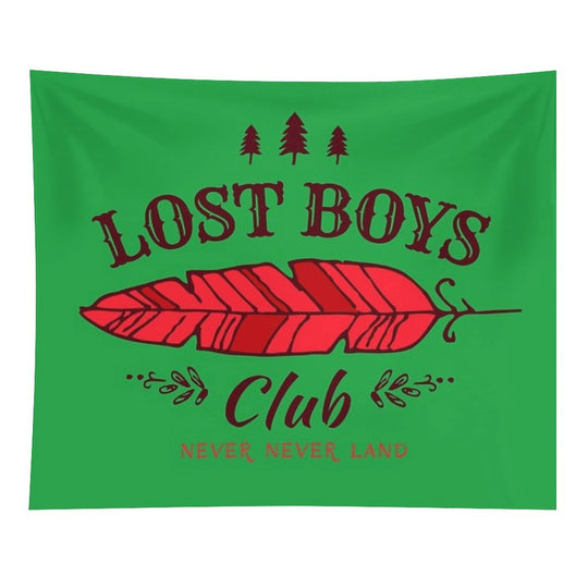 Lost Boys Club  Peter Pan Tapestry