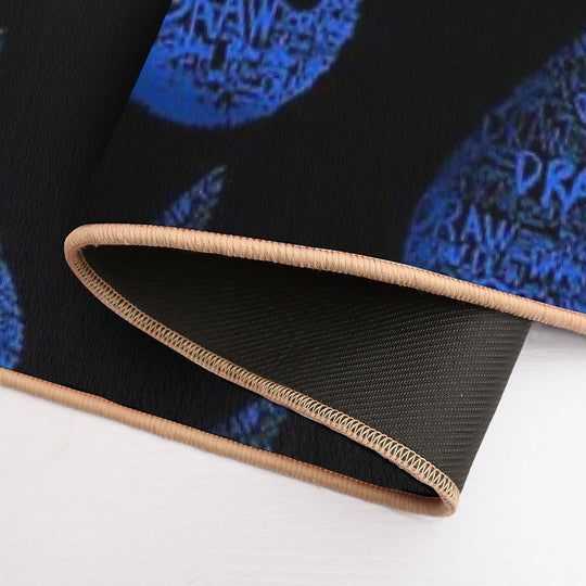 MTG Blue Mana  Magic The Gathering Draw Sticker  Pet-Safe Bath Mat