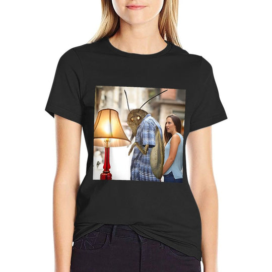 Moths Insect Lamps Meme Yall Got Any Uhhh Lamps Sarcastic  Oversized Silhouette T-Shirt