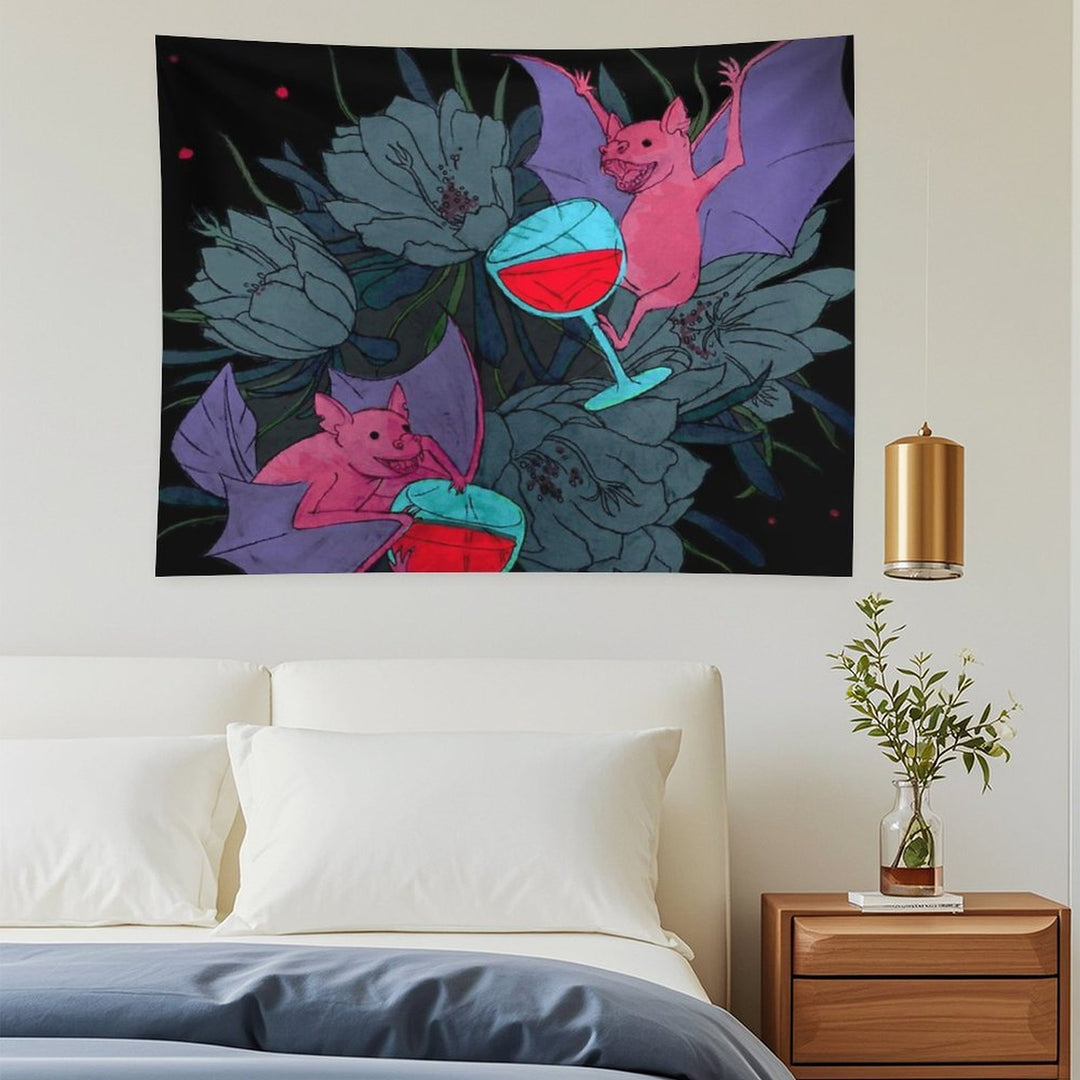 Party Bats Tapestry