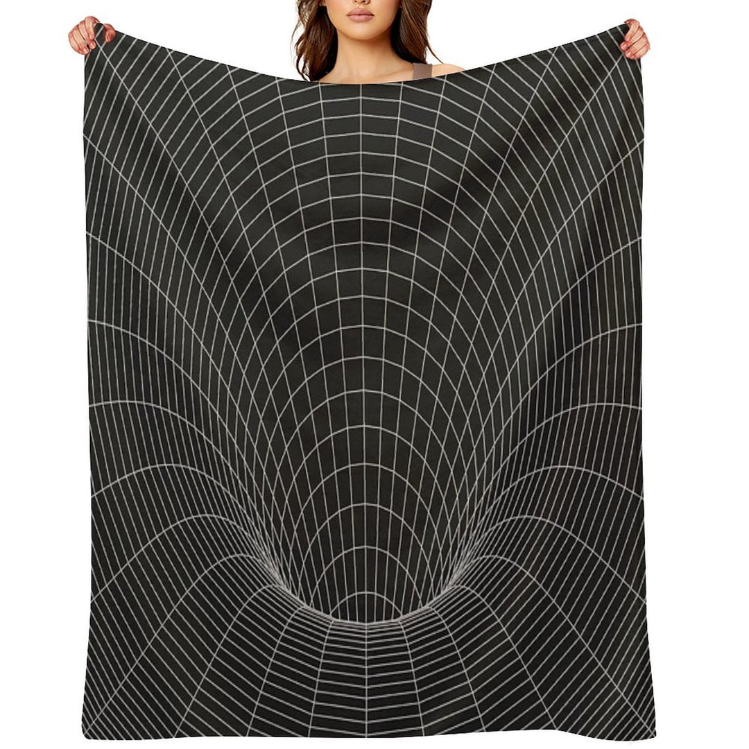 Event Horizon Eco-conscious Throw Blanket