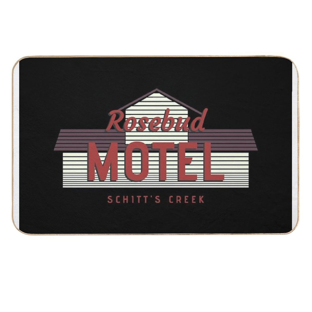 Rosebud Motel  High-Traffic Bath Mat