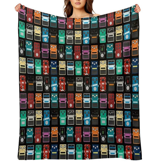 Pedal Board Compact Throw Blanket