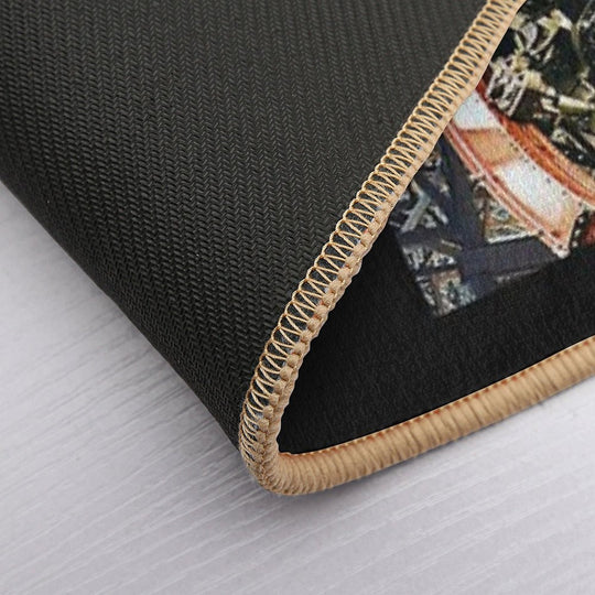 Steel Vengeance Rollercoaster @ Cedar Point, Custom Photograph  Eco-Friendly Bath Mat