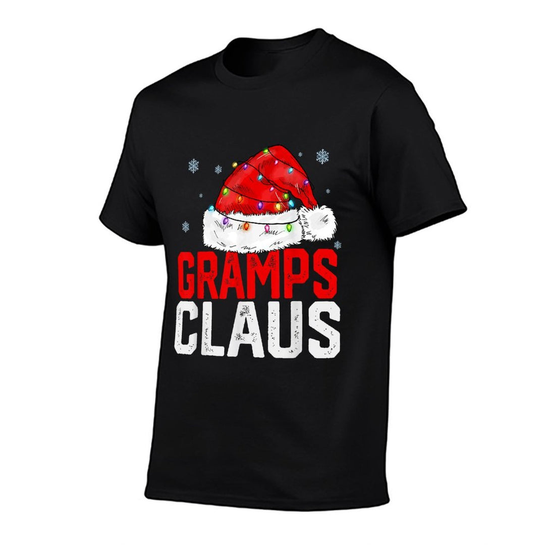 Gramps Claus Funny Xmas Family Matching Grandpa Christmas  Slim-fit Cut T-Shirt