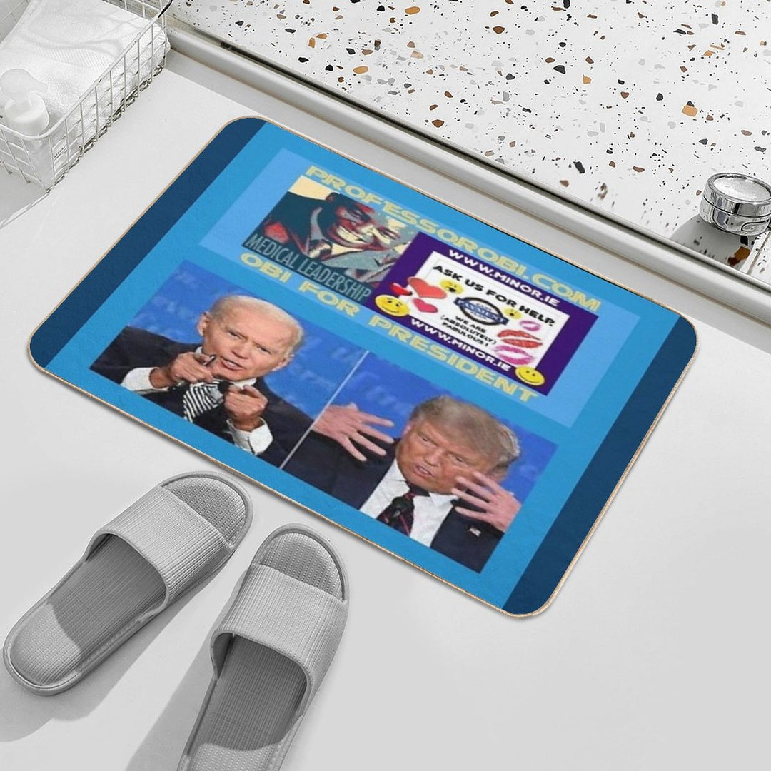 Professor Doctor Joseph Chikelue Obi  Independent  Design J  Obi For President  Ireland  Irish Presidential Election News.  Easy To Clean Bath Mat