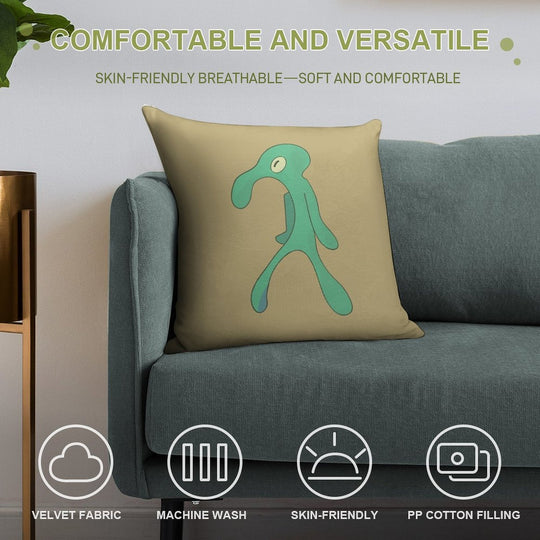 Bold And Brash Soft Bedroom Essential Throw Pillow