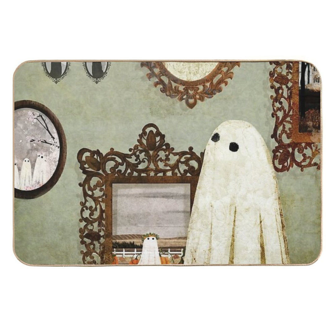 There's A Ghost in The Portrait Gallery  Non-Slip Bath Mat