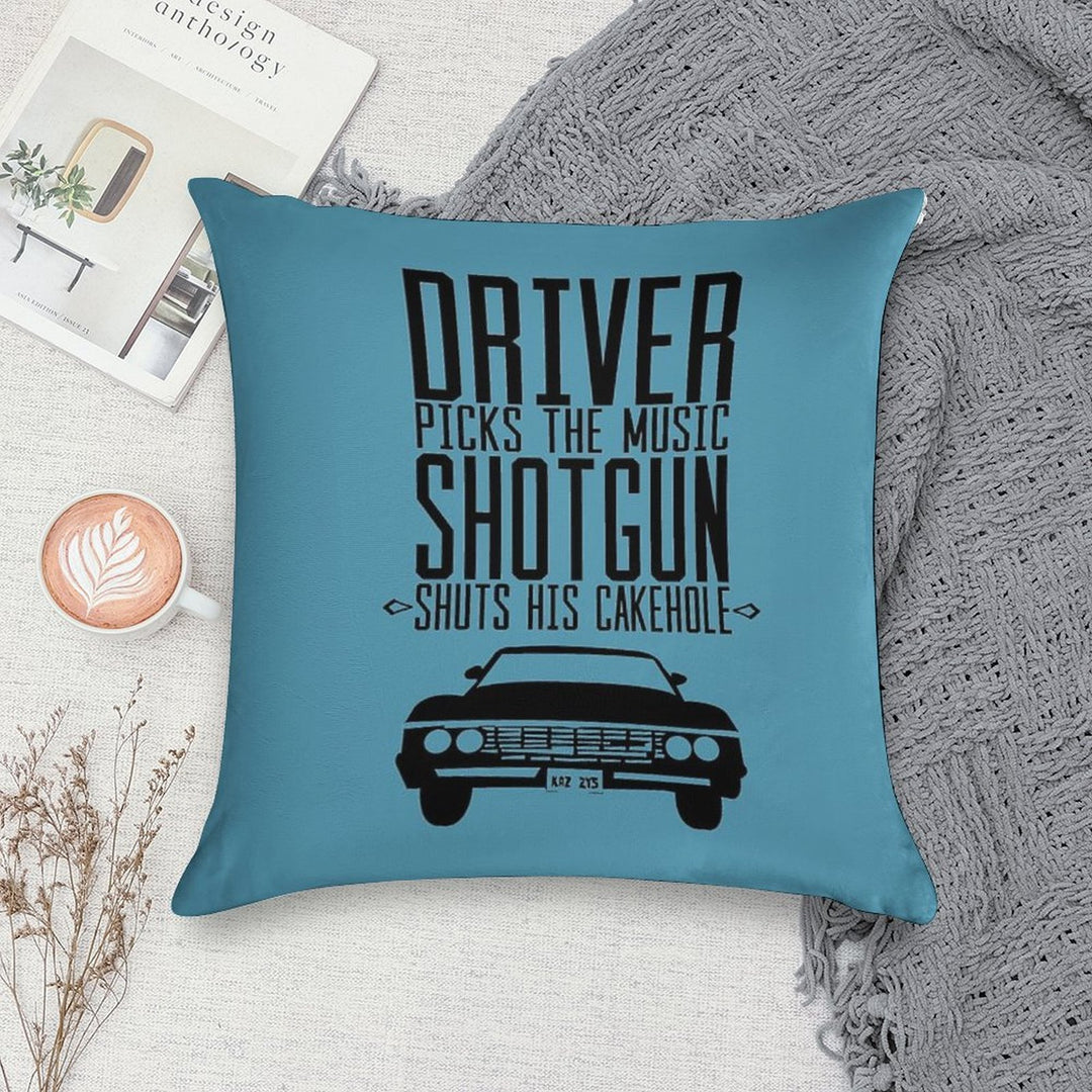 Supernatural Quote Soft Skin-Friendly Throw Pillow