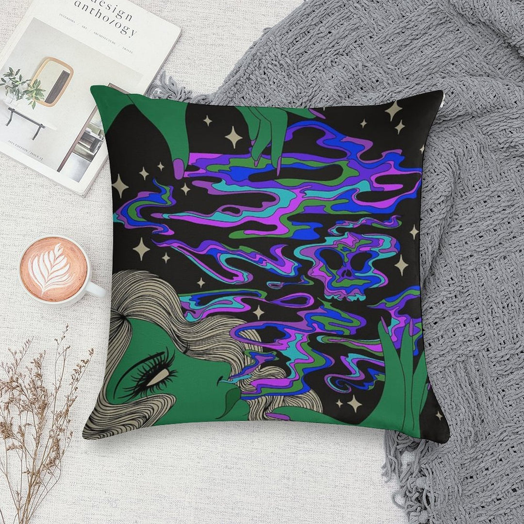 I Put A Spell on You Soft Shrink-Resistant Throw Pillow