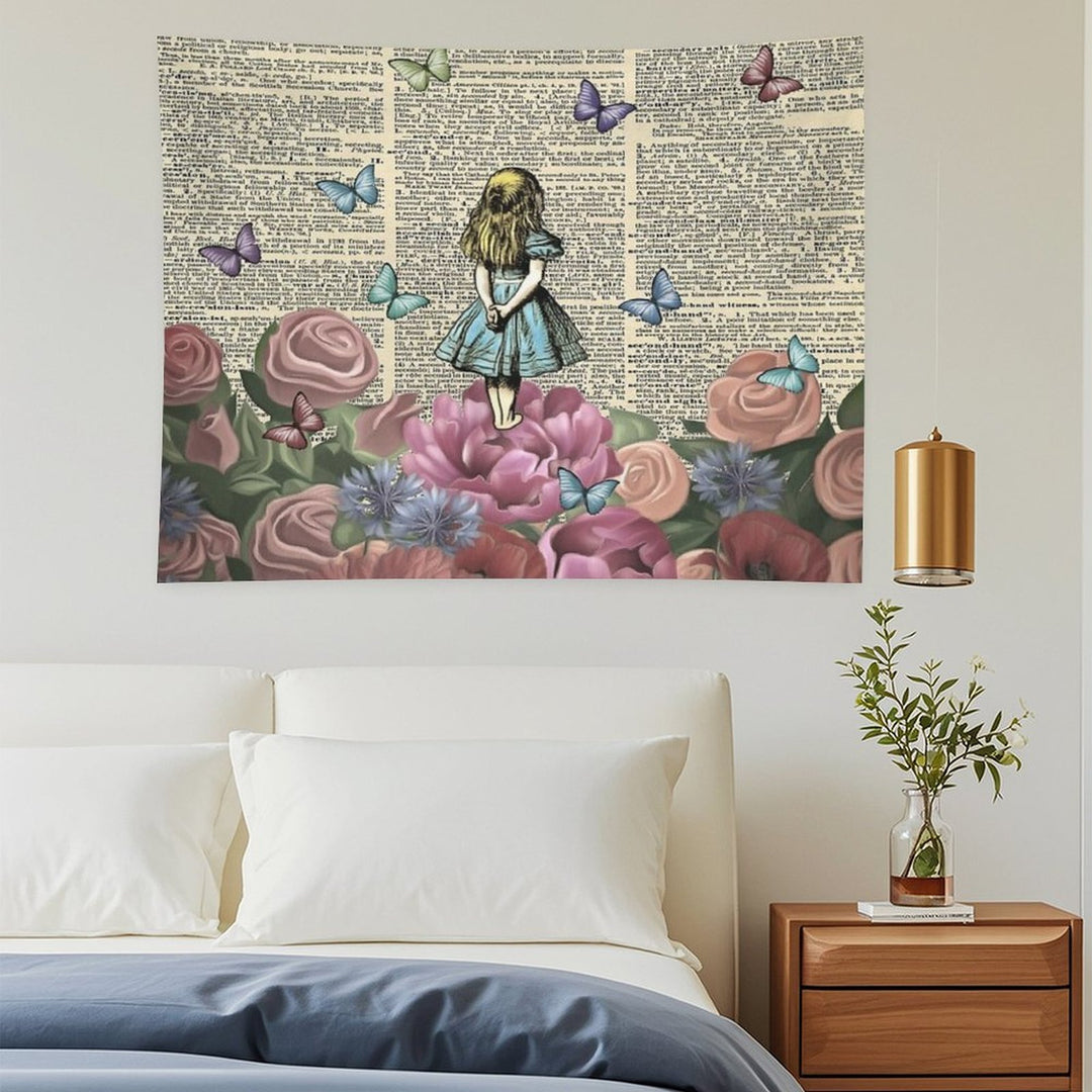 Alice In Wonderland - Wonderland Garden Tapestry
