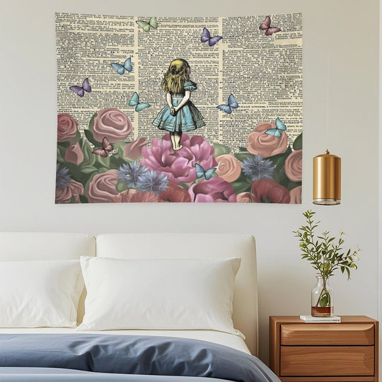 Alice In Wonderland - Wonderland Garden Tapestry