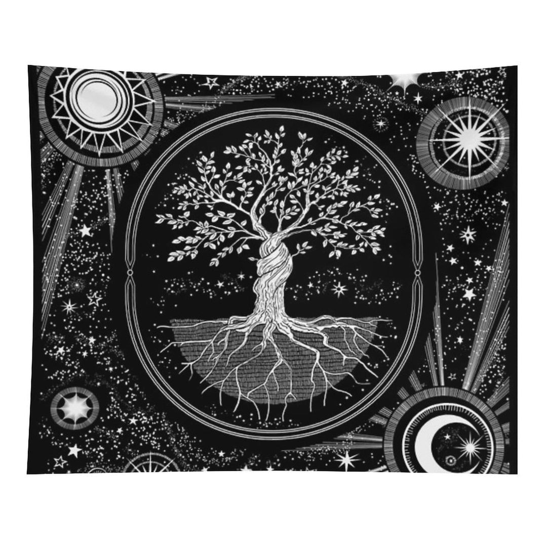 Celestial Tree of Life Tapestry