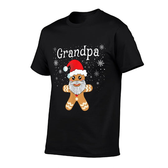 Grandpa Gingerbread Men Funny Matching Christmas  Breathable T-Shirt