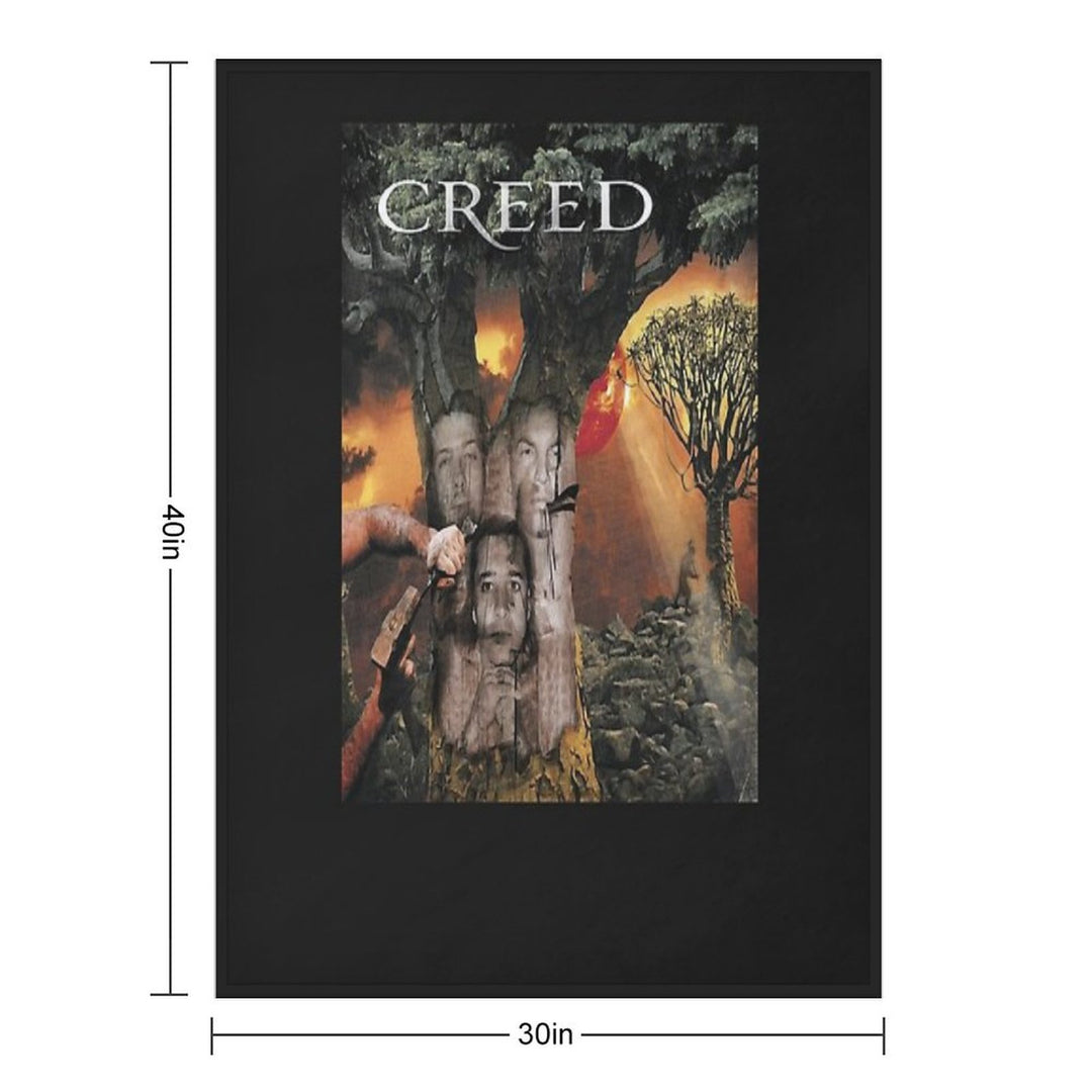 Creed Weathered Shrink-resistant Throw Blanket