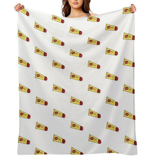 Carmex Lip Balm Comfort Throw Blanket