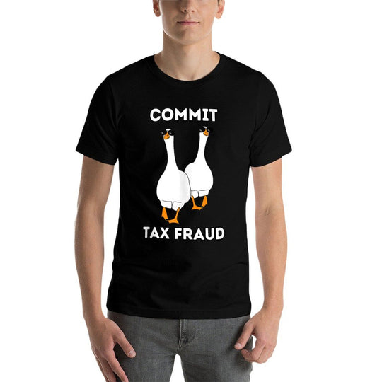 Commit Tax Fraud  Polyester Blend T-Shirt