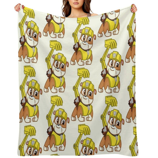 PAW Patrol Rubble Shrink-resistant Throw Blanket