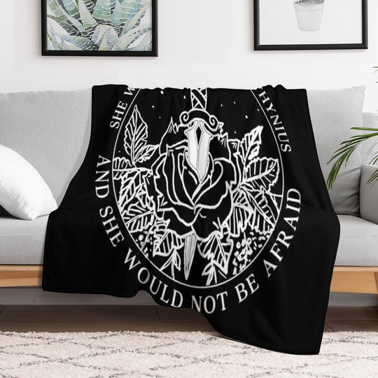 Aelin Galathynius - Throne of Glass Quote Quick-dry Throw Blanket
