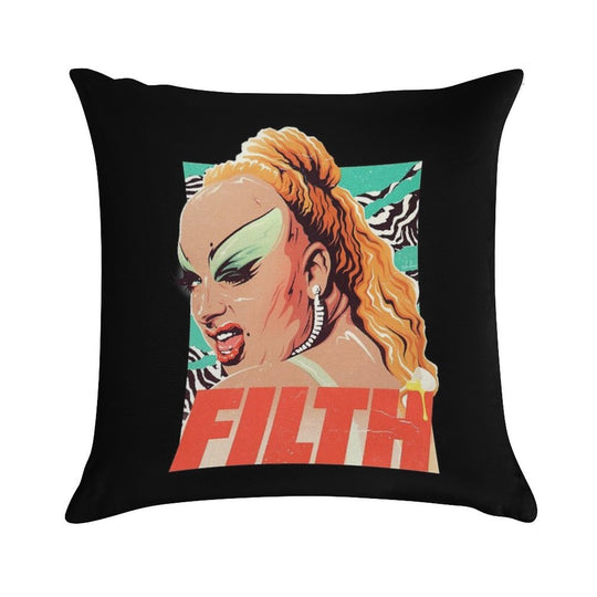 FILTH Soft Ultra-Soft Texture Throw Pillow