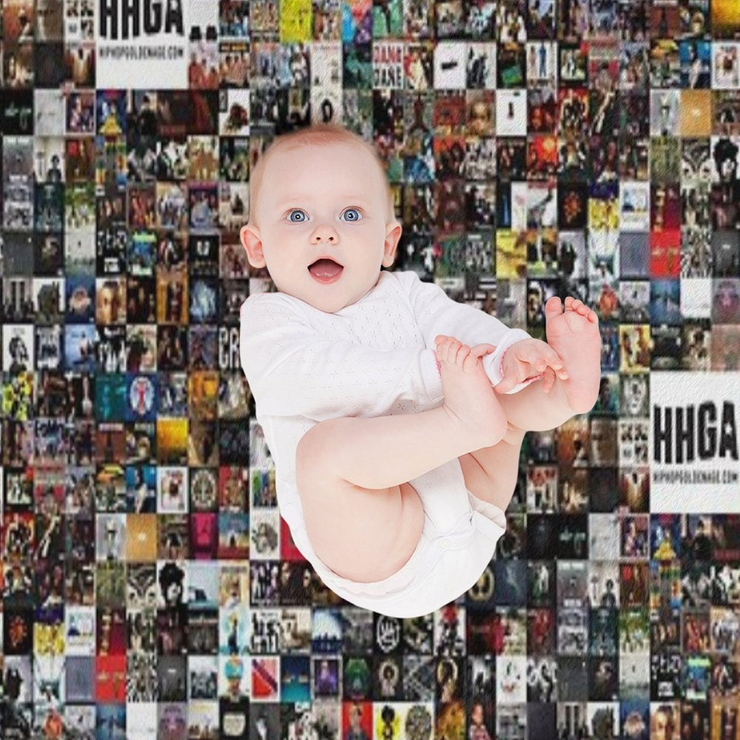 BEST HIP HOP ALBUMS 1980 - 2019 Travel-friendly Throw Blanket