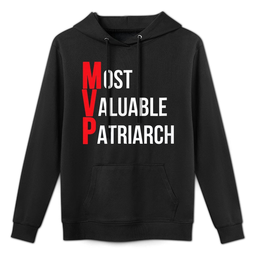 Most Valuable Patriarch Dad Birthday Or Father&#39;s Day Pilling-Resistant Hoodie
