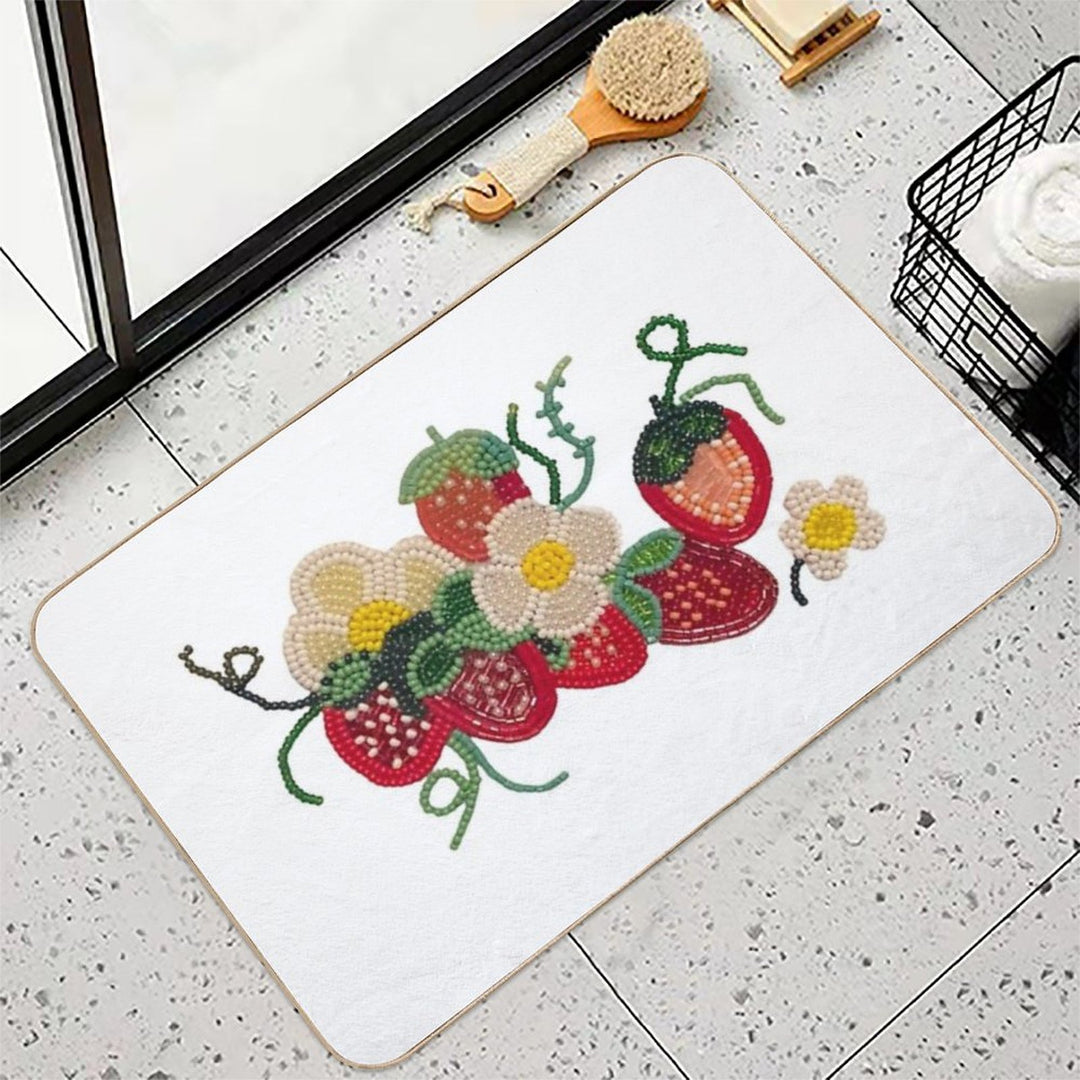 Strawberry  Odorless Bath Mat