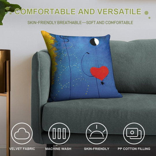 Mirò 20 Soft Home Decor Throw Pillow