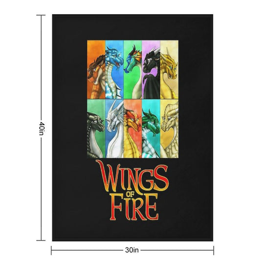Wings Of Fire - All Together Men Women Kids Shrink-resistant Throw Blanket