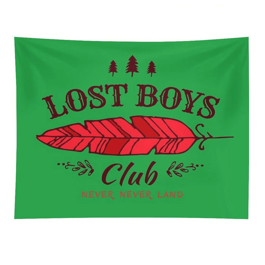 Lost Boys Club  Peter Pan Tapestry