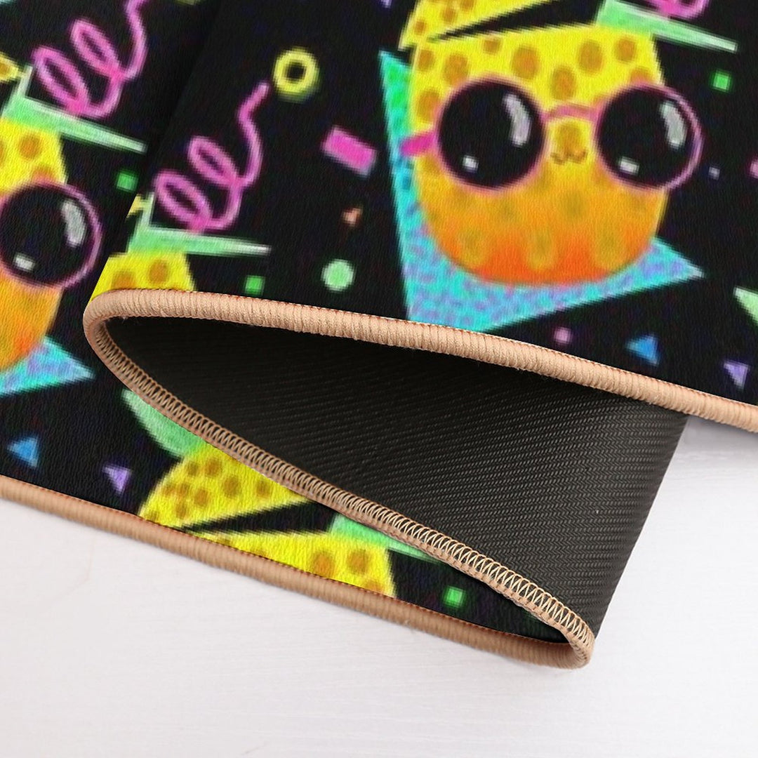 Piña Coolada  Fade-Resistant Bath Mat