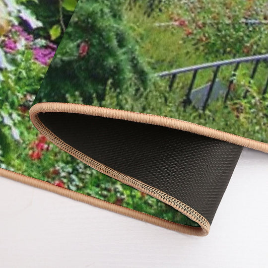 Butchart Gardens BC, Canada in The Fall  Toxin-Free Bath Mat