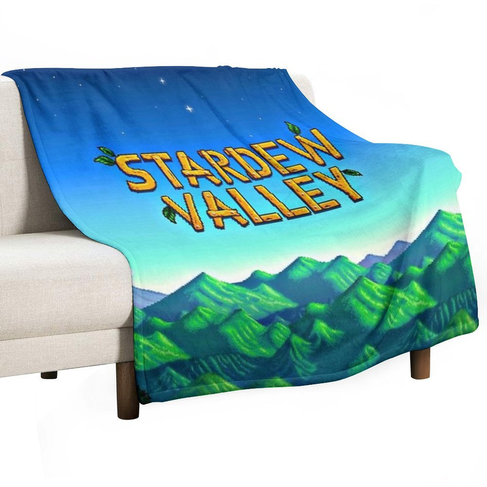 Stardew Valley Title Quick-dry Throw Blanket