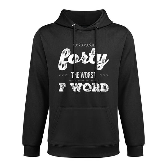 Age 40 Forty 40th Birthday T-shirt Years Old Funny Gift Durable Construction Hoodie