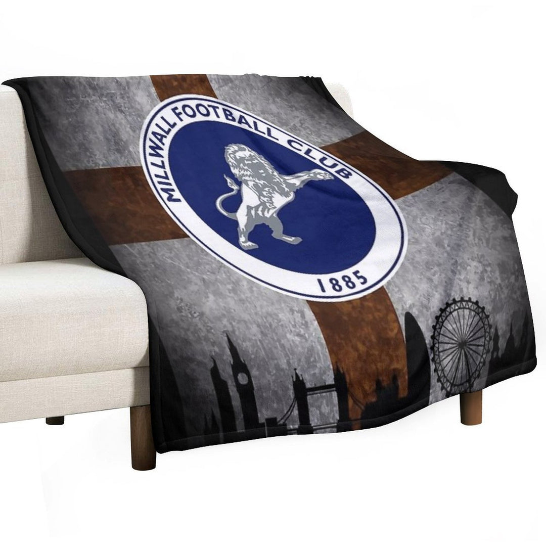 Millwall London Gift-ready Throw Blanket