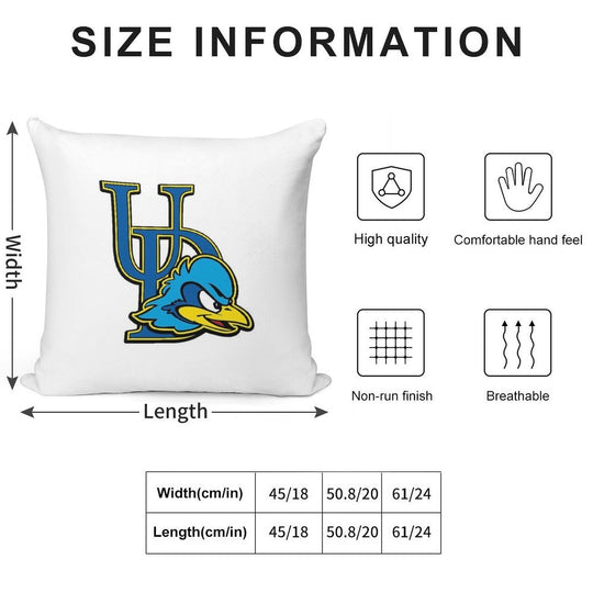 University of Deleware Soft Reinforced Edging Throw Pillow