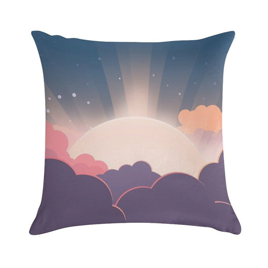 Sunrise Soft Anti-Pilling Throw Pillow