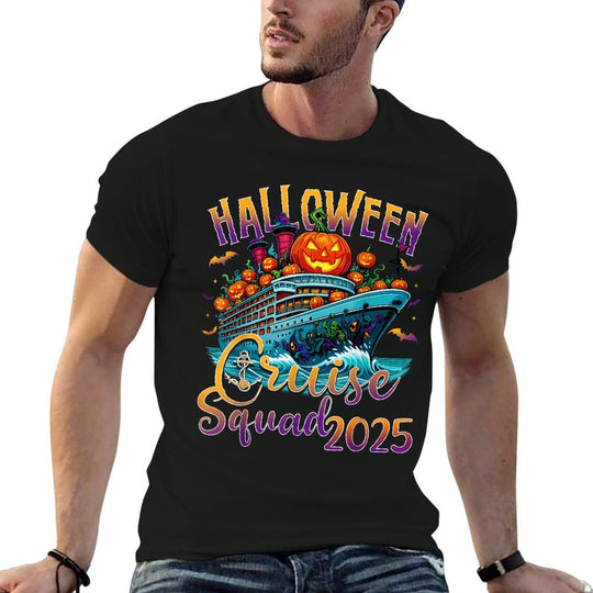 Halloween Cruise Squad 2025 Vacation Matching Family Cruise  Affordable Price T-Shirt