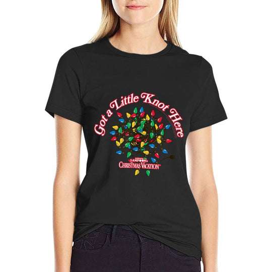 Christmas Vacation Got A Little Knot Here Funny Family Movie  Quick-drying T-Shirt