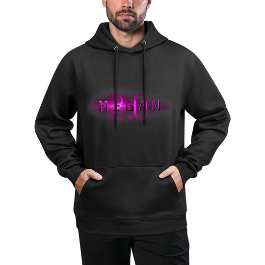 M3GAN 2.0 Theatrical Neon Logo Customizable Surface Hoodie