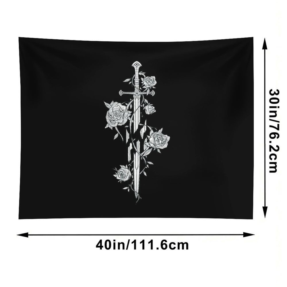 Roses of The Broken Sword Tapestry