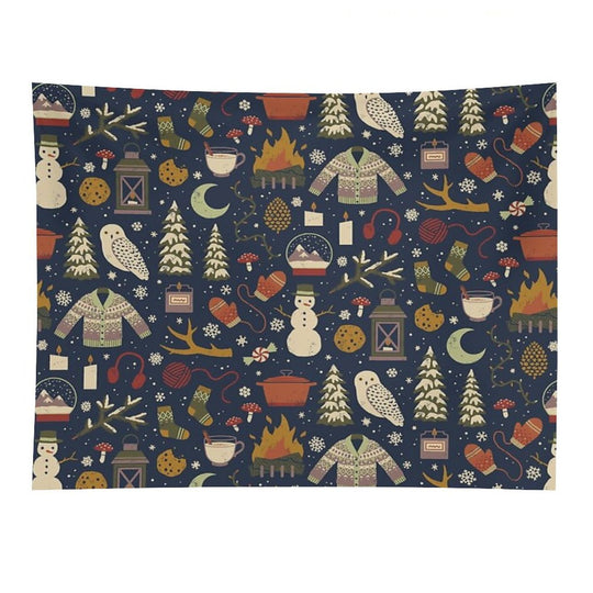 Winter Nights Tapestry