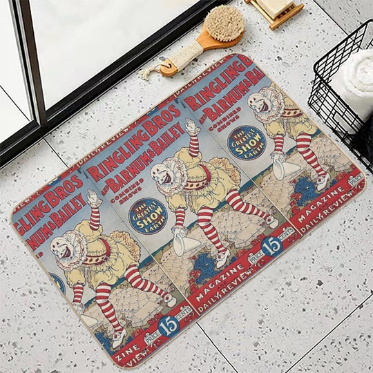 Ringling Brothers Barnum & Bailey The Greatest Show on Earth  Odorless Bath Mat