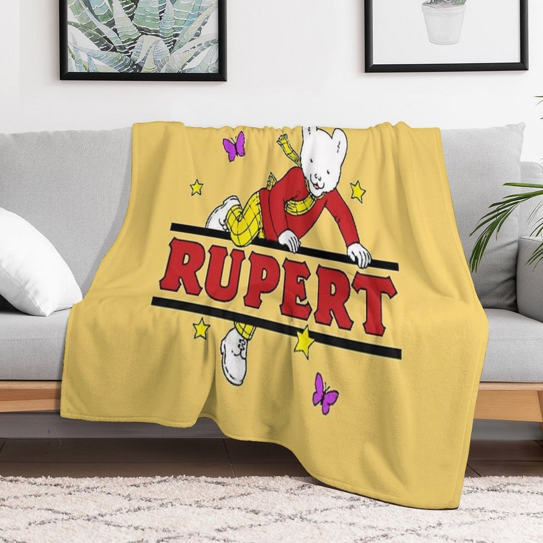 Rupert Bear Premium Throw Blanket