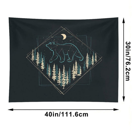 The Heaven's Wild Bear Tapestry